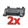 Pacote compatível 2 x HP CC364A Preto