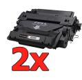 Pacote compatível 2 x HP CE255X Premium