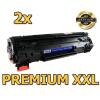 2 unidades de toner HP CE285A COMPATÍVEL PREMIUM XXXL