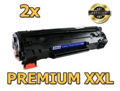 2 unidades de toner HP CE285A COMPATÍVEL PREMIUM XXXL