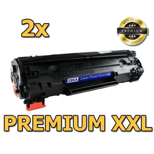 2 unidades de toner HP CE285A COMPATÍVEL PREMIUM XXXL
