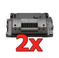 Pacote compatível 2 x HP CE390X