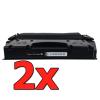 Pacote compatível 2 x HP CE505X Premium