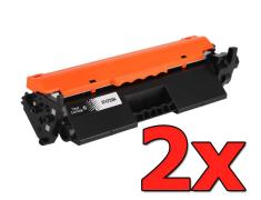 Pacote compatível 2 X HP CF230A Premium Chip