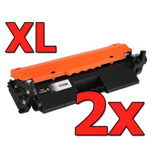 Pacote compatível 2 X HP CF230A XL Premium Chip (6.000 PÁGINAS)