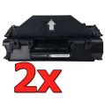 Pacote compatível 2 x HP CF280A Premium