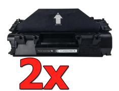 Pacote compatível 2 x HP CF280A Premium