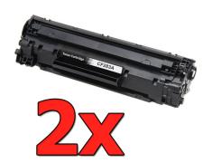 Pacote compatível 2 x HP CF283A Premium