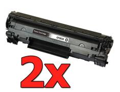 Pacote compatível 2 x HP CF283X Premium