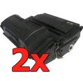 Pacote compatível 2 x HP Q1338A Preto