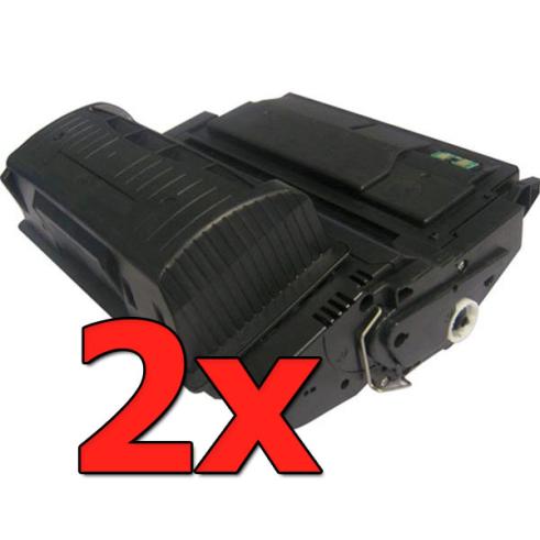 Pacote compatível 2 x HP Q1338A Preto