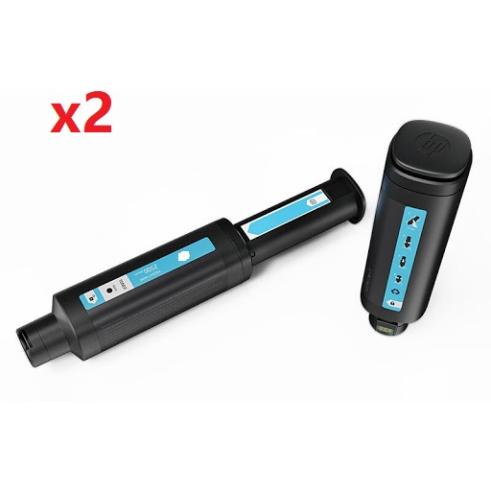 PACOTE COMPATÍVEL 2 X HP W1143A / 143A PRETO