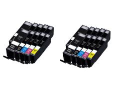 Pacote compatível 20 x CANON PGI-550 CLI-551