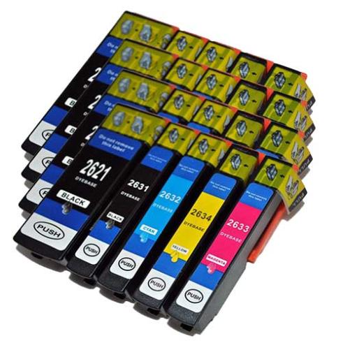 Pacote Compatível 20 x Epson T2621 2631/2/3/4