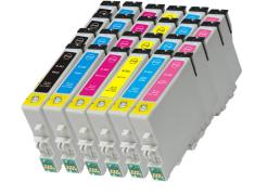 Pacote compatível 24 x EPSON T0481/2/3/4/5/6