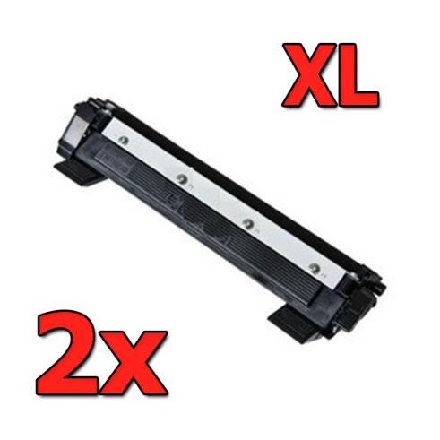 Compatível Pack 2x Brother TN-1050 XL