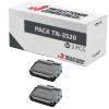 Compatível Pacote 2x Brother TN-3520