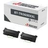 Compatível Pacote 2x Brother TN3600XXL