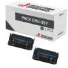 Compatível Pack 2x Canon 057 Preto