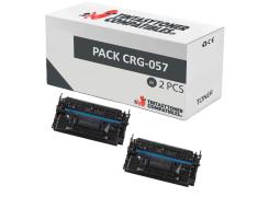 Compatível Pack 2x Canon 057 Preto