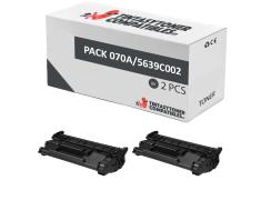 Compatível Pack 2x Canon 070A Preto