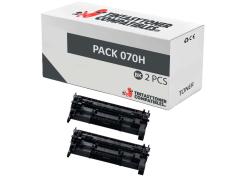 Compatível PACK 2X Canon 070H Preto