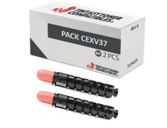 Compatível Pack 2x Canon C-EXV37