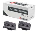 Compatível Pacote 2x Dell 2335/2355