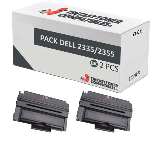 Compatível Pacote 2x Dell 2335/2355