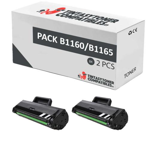 Compatível Pack 2x DELL B1160 / B1165