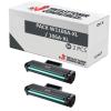 Compatível Pacote 2x HP 106A-XL / W1106A-XL (Alta Capacidade)