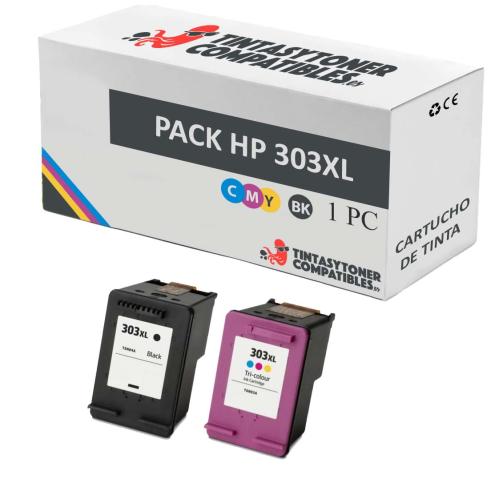 Compatível Pack 2x HP 303XL Recondicionadas