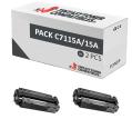 Compatível Pacote 2x HP C7115A