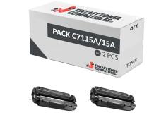 Compatível Pacote 2x HP C7115A