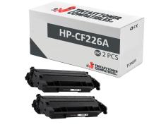 Compatível Pacote 2x HP CF226A Preto Premium