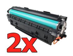 Pacote compatível 2X HP CF244A Premium