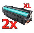 Pack 2X Toner compatível HP CF244A XL (alta capacidade) Premium