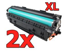 Pack 2X Toner compatível HP CF244A XL (alta capacidade) Premium
