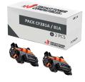 Compatível Pack 2x HP CF281A