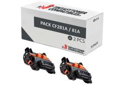 Compatível Pack 2x HP CF281A