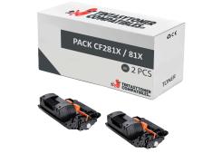 Compatível Pack 2x HP CF281X