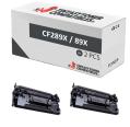 Compatível Pack 2x HP CF289X Preto