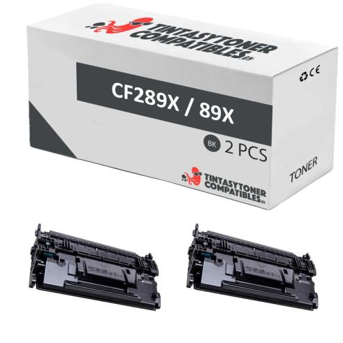 Compatível Pack 2x HP CF289X Preto