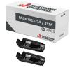 Compatível Pack 2x Hp W1331A Preto