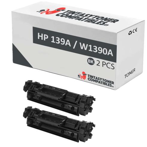 Compatível Pacote 2x HP W1390A Preto