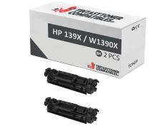 Compatível Pacote 2x HP W1390X Preto