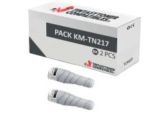 Compatível Pacote 2x Konica Minolta Bizhub 223 / 283 / TN-217