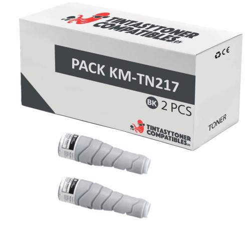 Compatível Pacote 2x Konica Minolta Bizhub 223 / 283 / TN-217