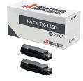 Compatível Pack 2x Kyocera TK-1150