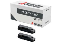 Compatível Pack 2x Kyocera TK-1150